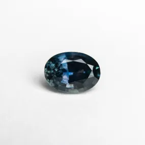 0.95ct 6.85x5.05x3.47mm Teal Oval Brilliant Sapphire 19939-21