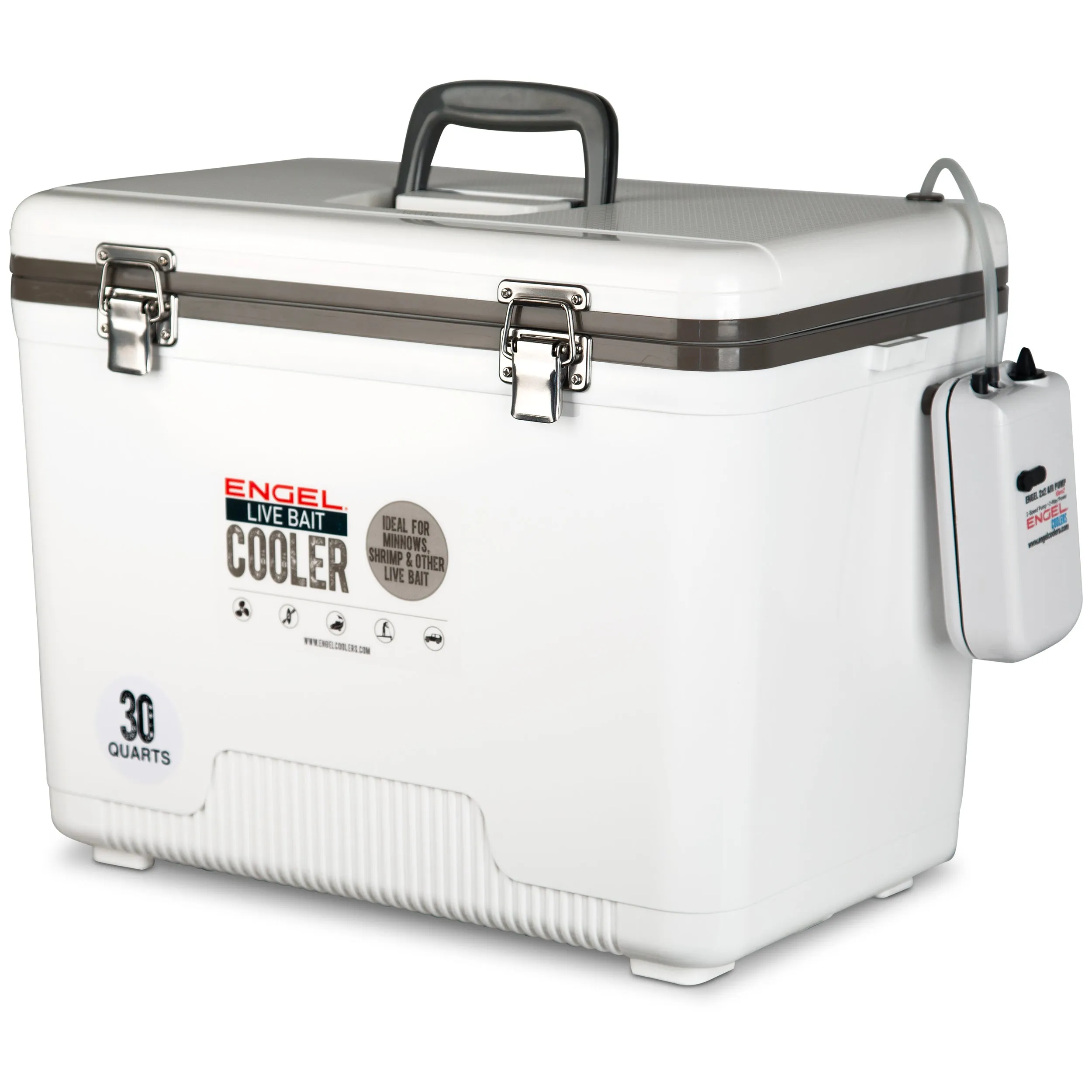 30 Quart Live Bait Drybox/Cooler