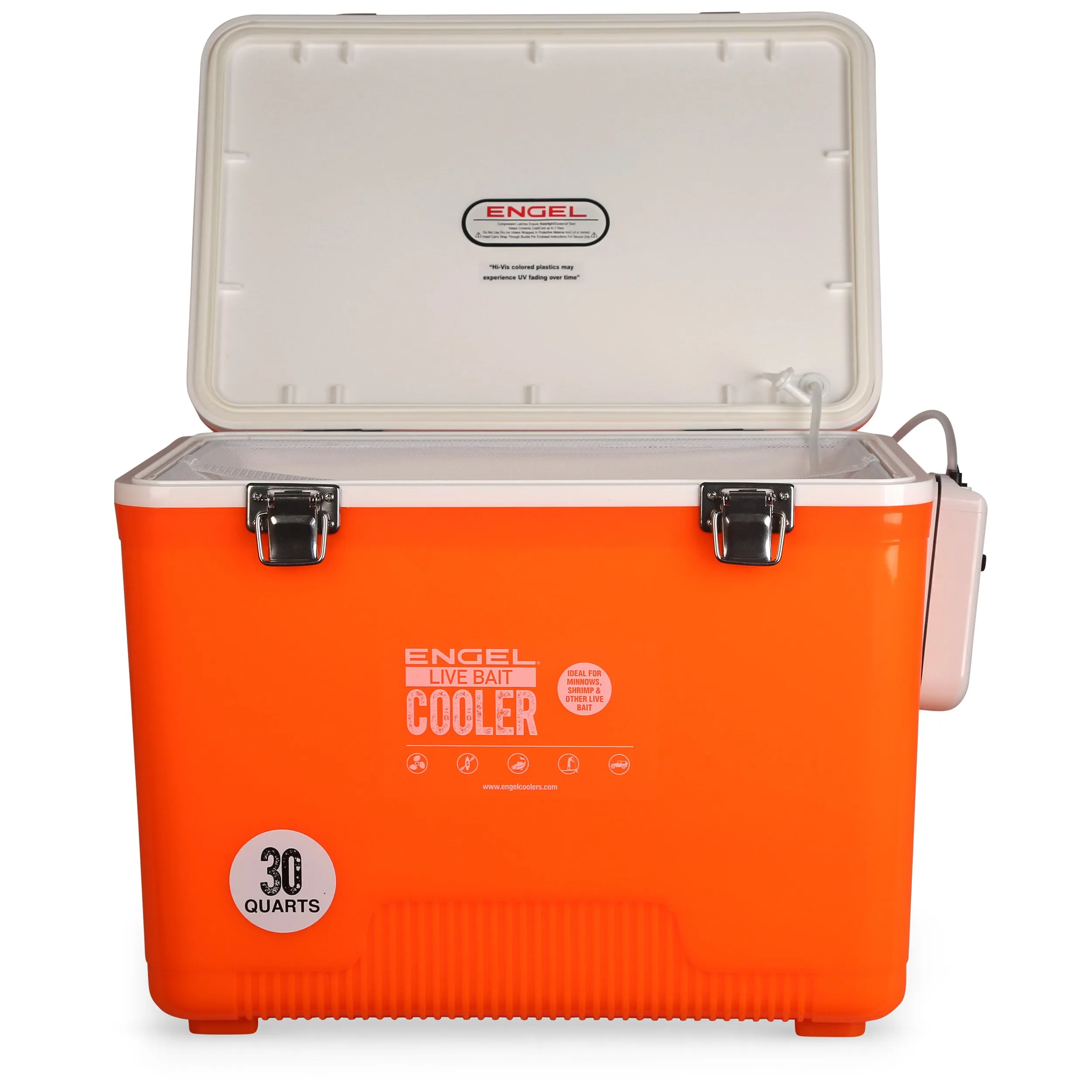 30 Quart Live Bait Drybox/Cooler