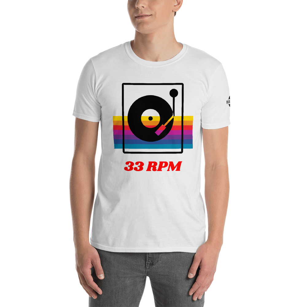 33 RPM Vinyl Record T-shirt