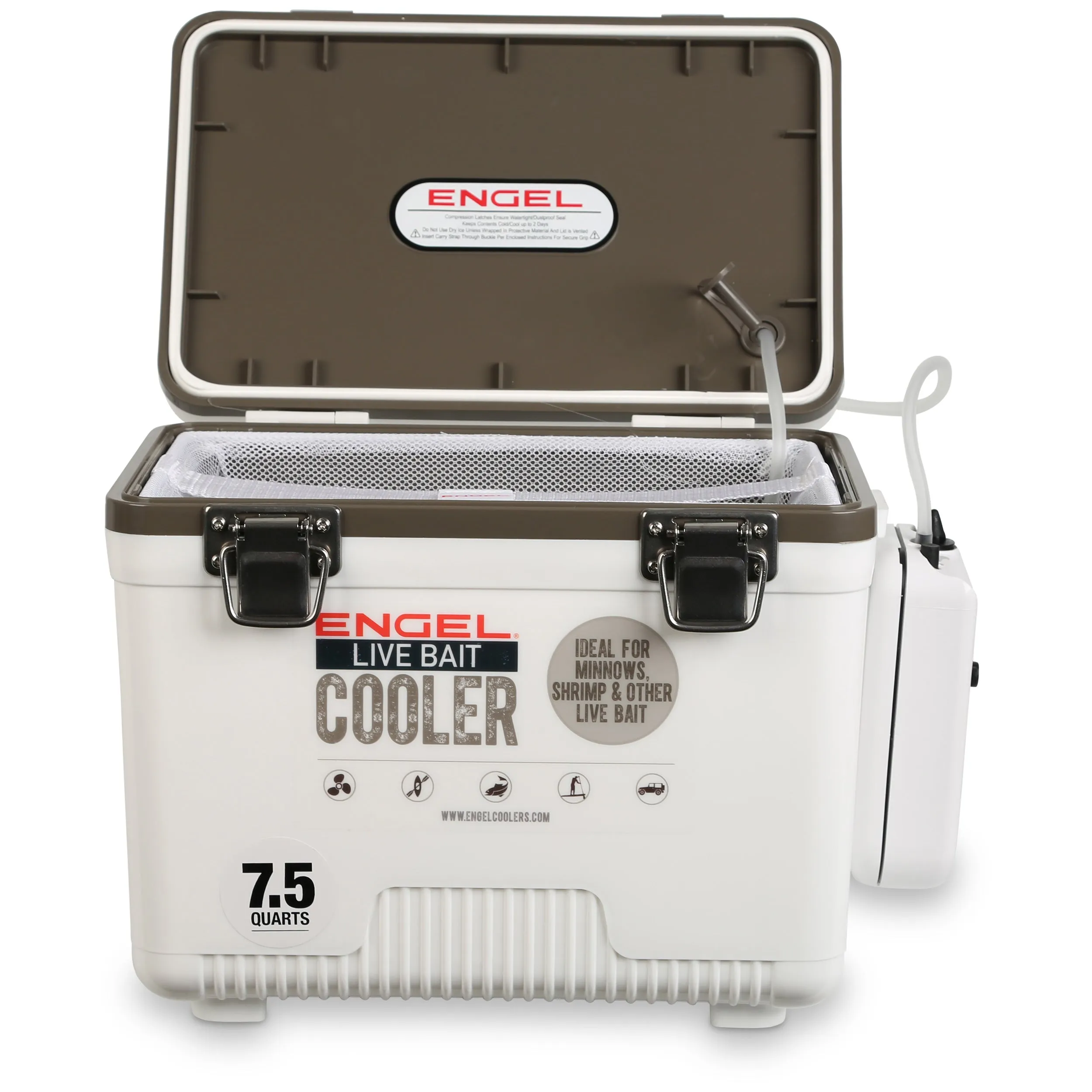 7.5 Quart Live Bait Cooler Drybox