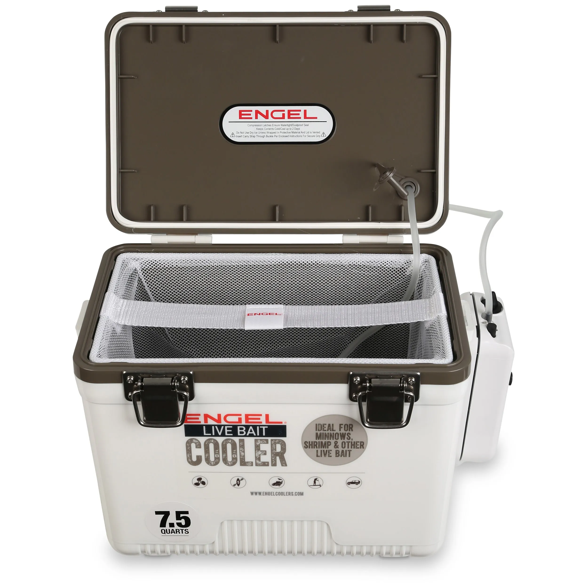 7.5 Quart Live Bait Cooler Drybox