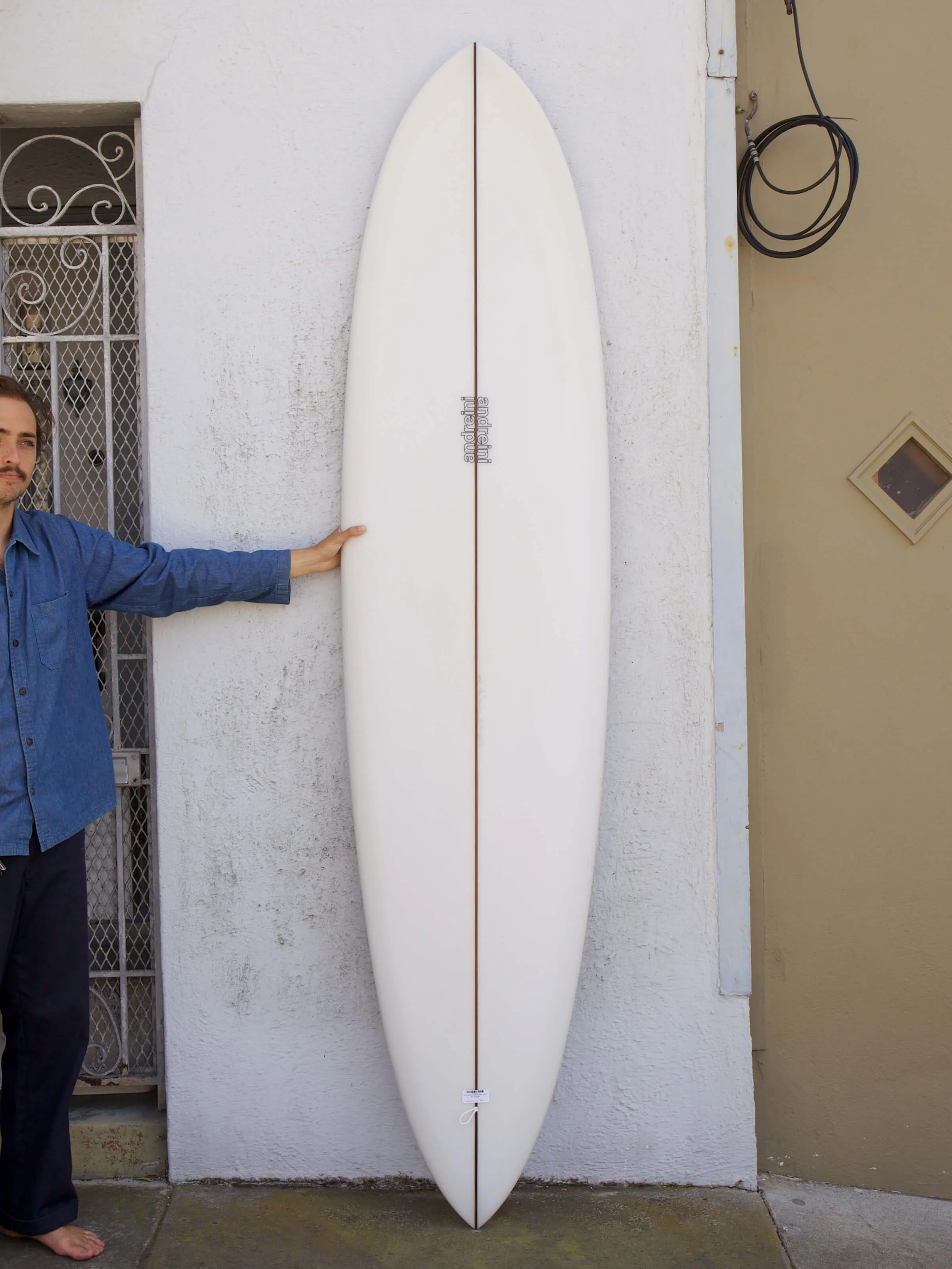 8 foot Andreini Serena surfboard