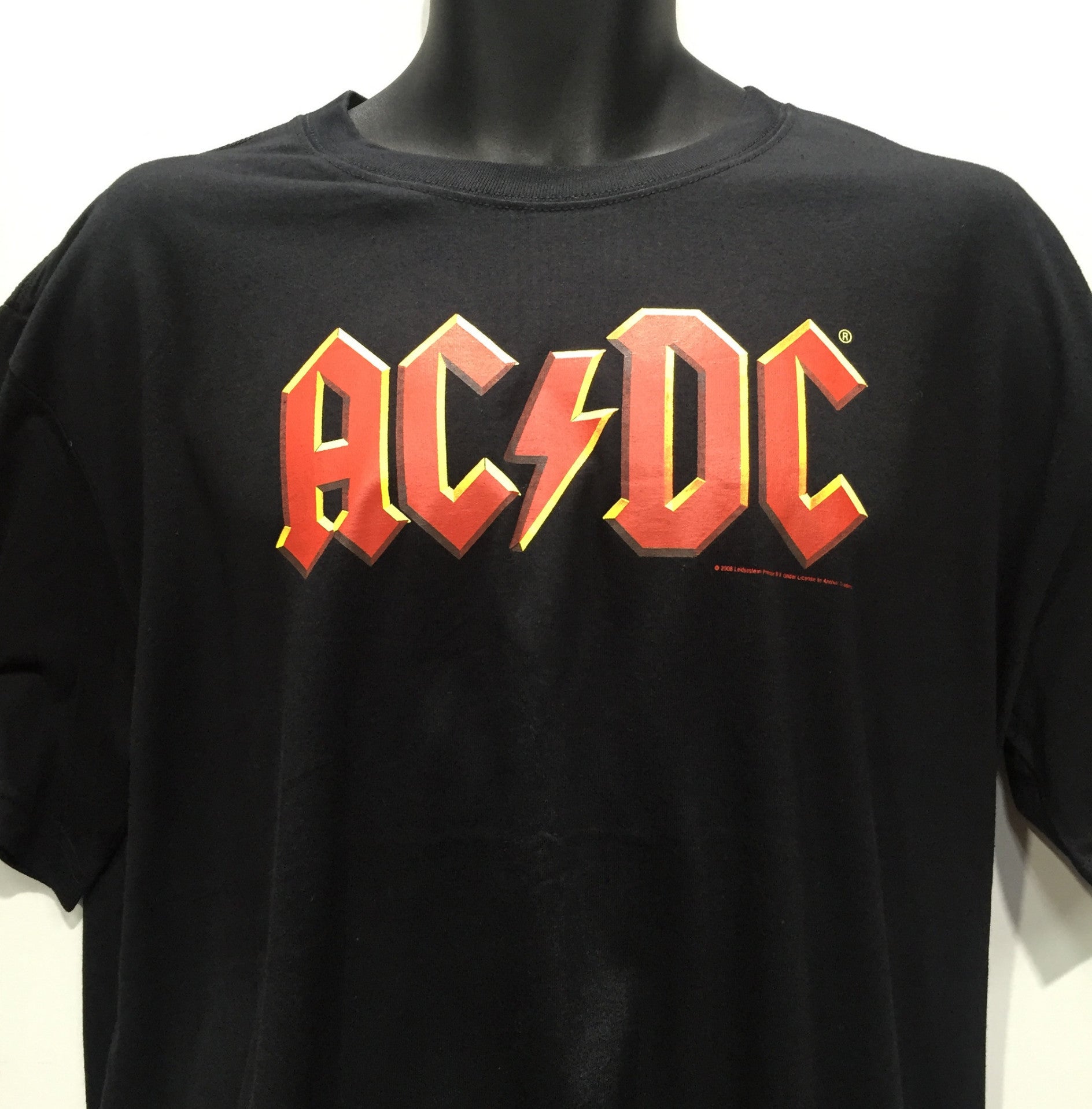 ACDC logo band shirt