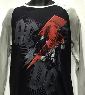 ACDC Shirt, Angus Long Sleeve T-Shirt