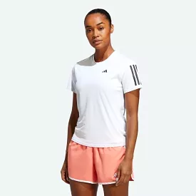 adidas Own The Run Women's Running T-Shirt | White | Breathable | Top | Aeroready