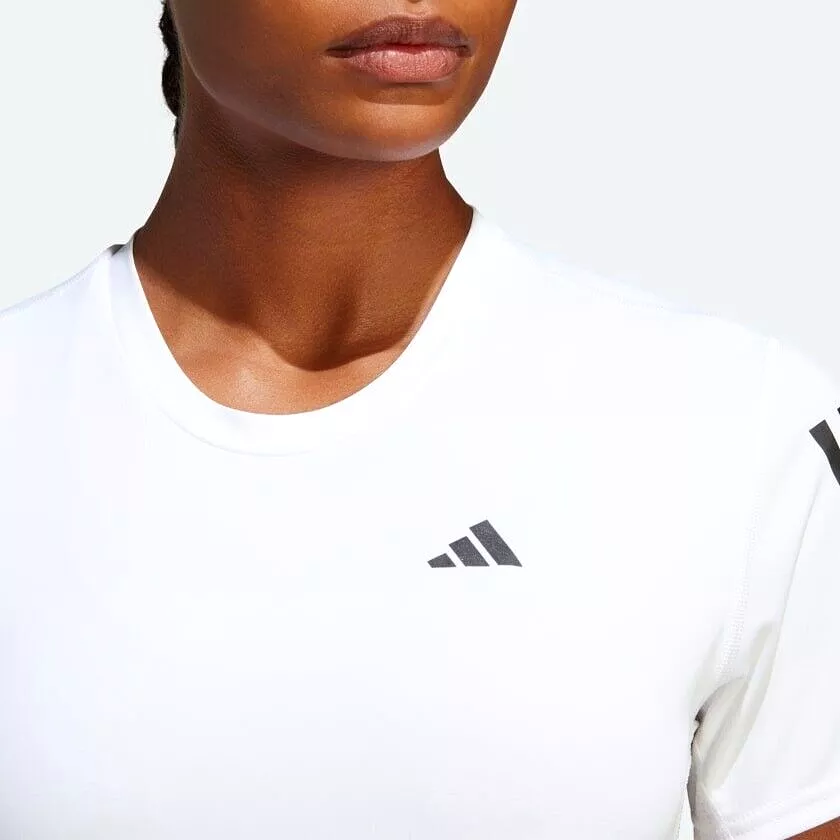 adidas Own The Run Women's Running T-Shirt | White | Breathable | Top | Aeroready