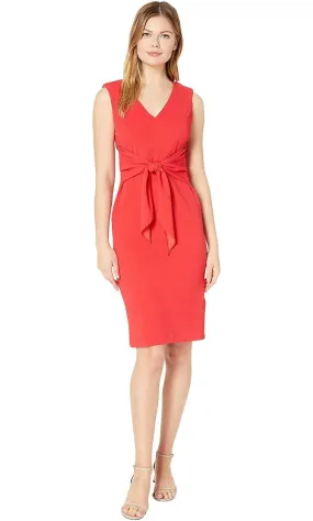 Adrianna Papell Tie Front Cocktail Dress