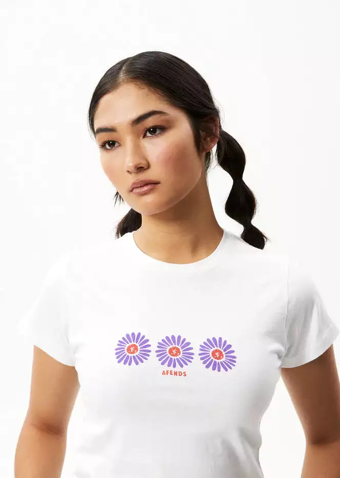 Afends Daisy Baby T-Shirt White - Best Price Guarantee, Fast Shipping, Shop Now!