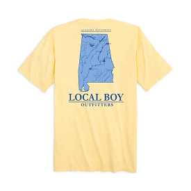 Alabama Banana Waterways T-Shirt - Short Sleeve