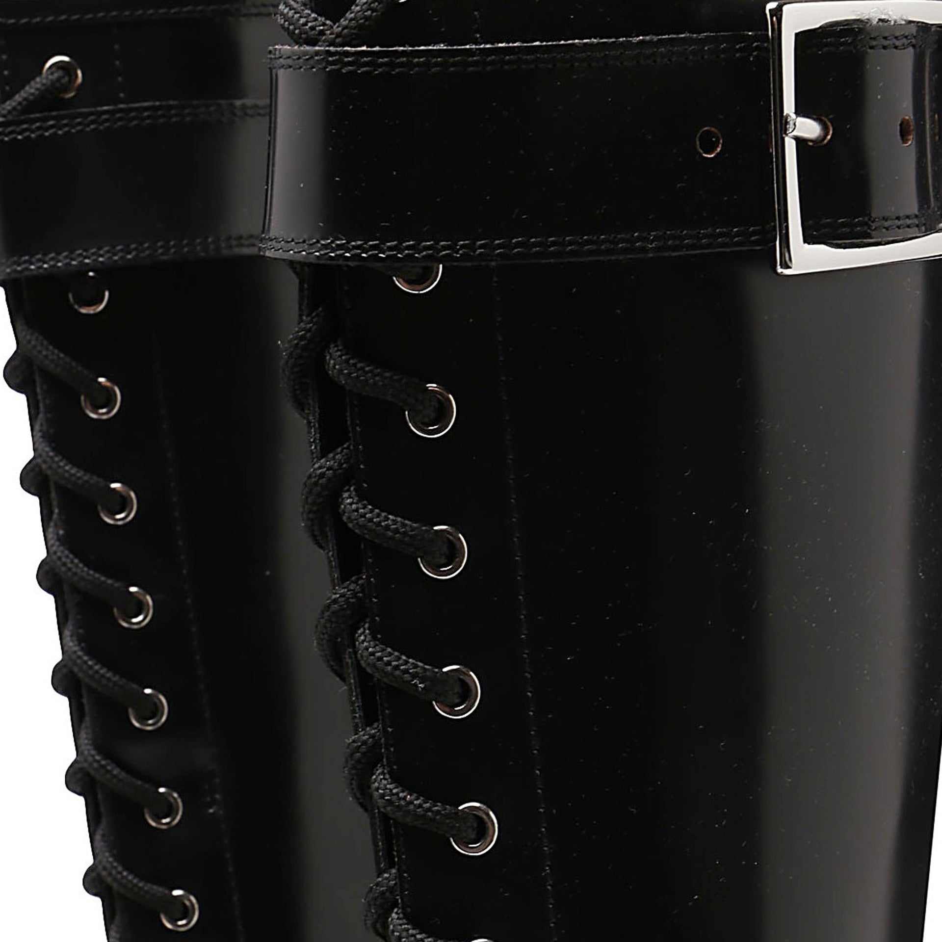 Alexander McQueen boots with sturdy soles