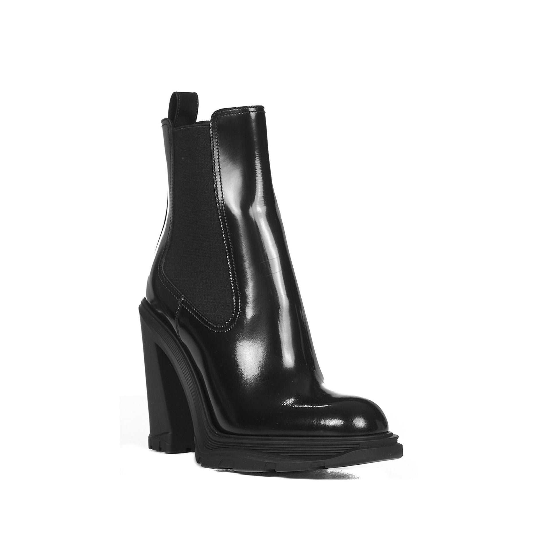 Alexander Mcqueen Chelsea boots with heel