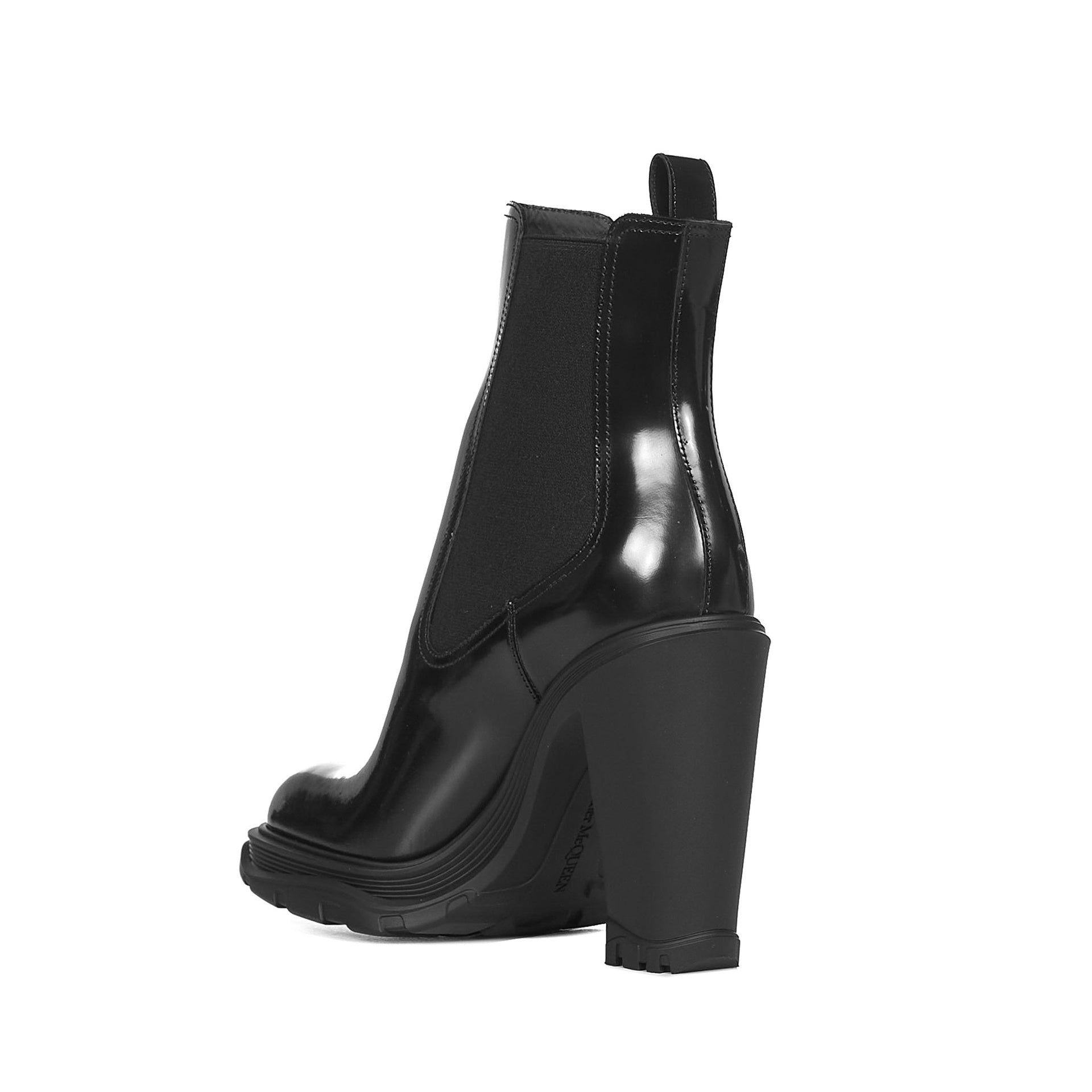 Alexander Mcqueen Chelsea boots with heel