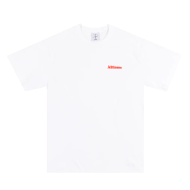 Alltimers Broadway Embroidered T-Shirt White