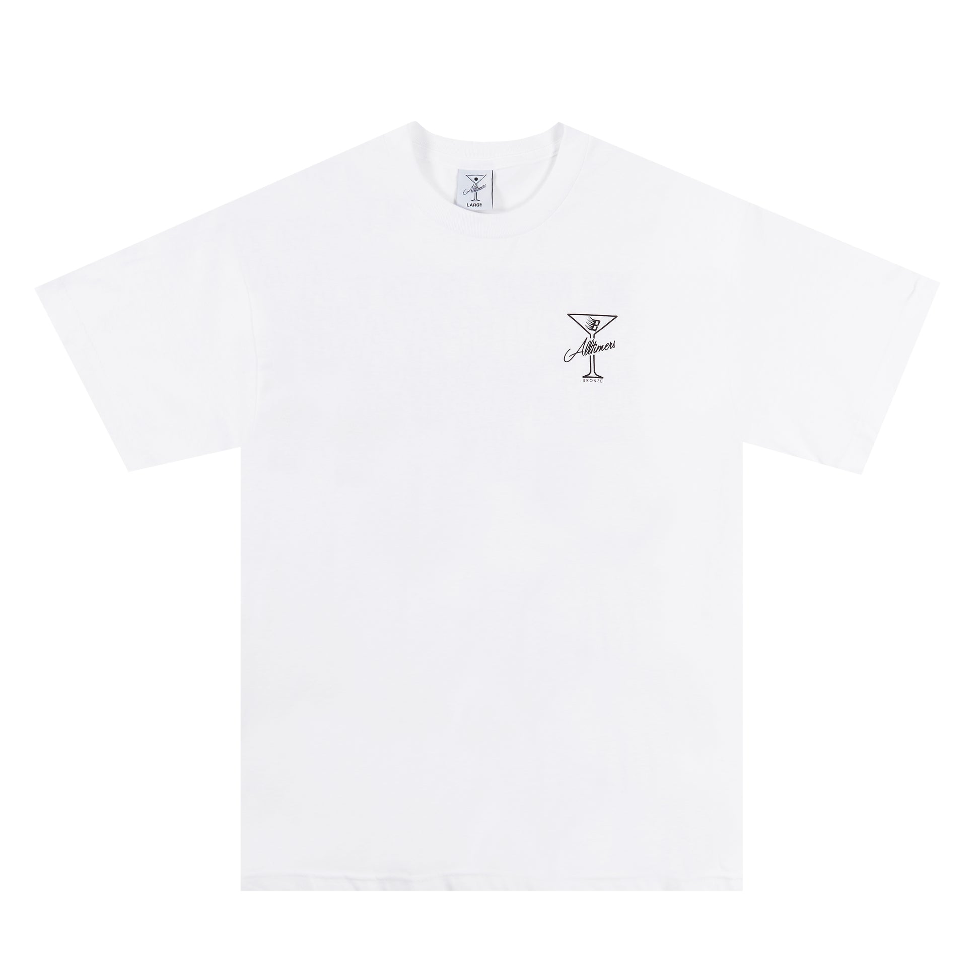 Alltimers Bronze Skatepark T-Shirt in White