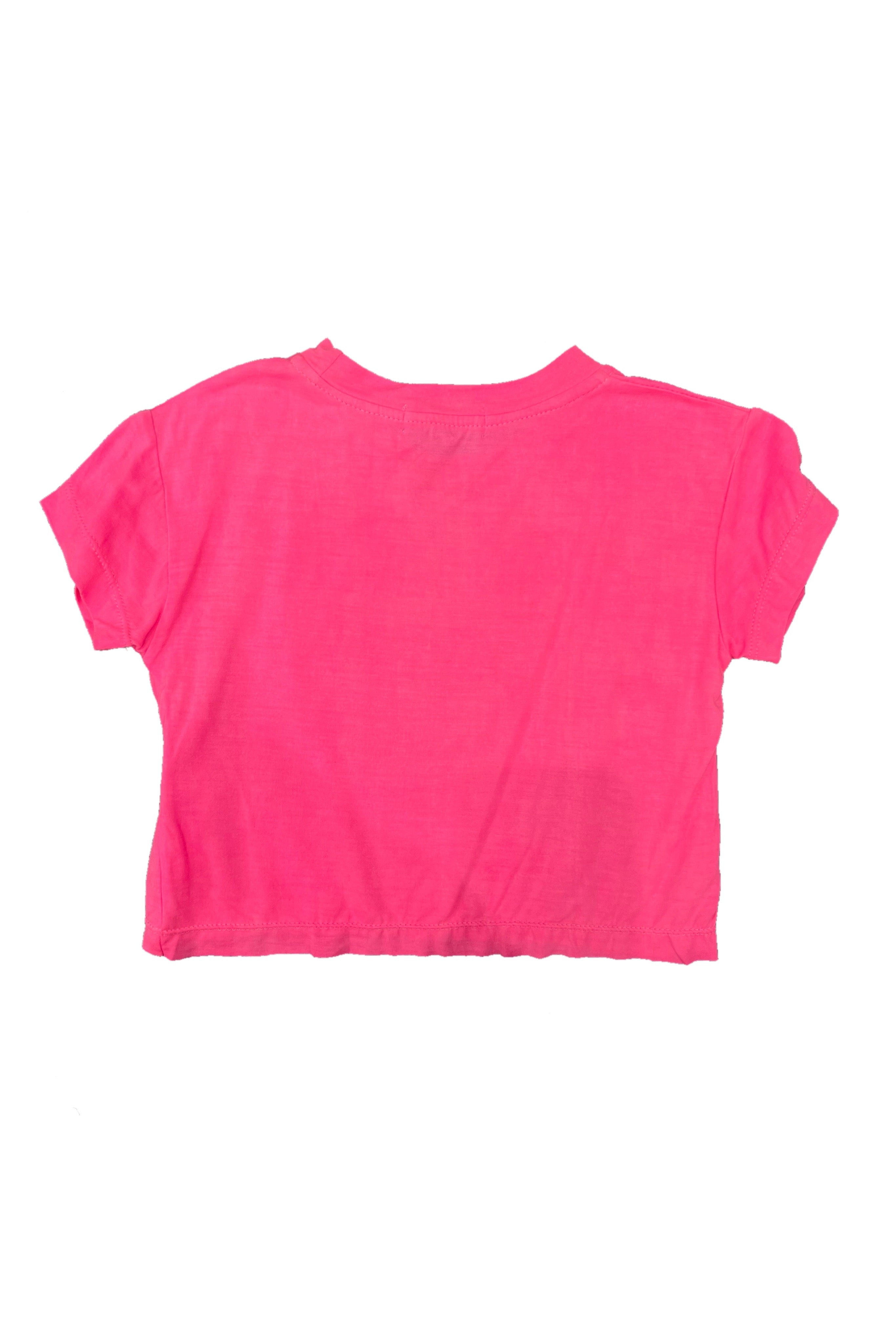 Amalfi Coast Tee - Neon Pink