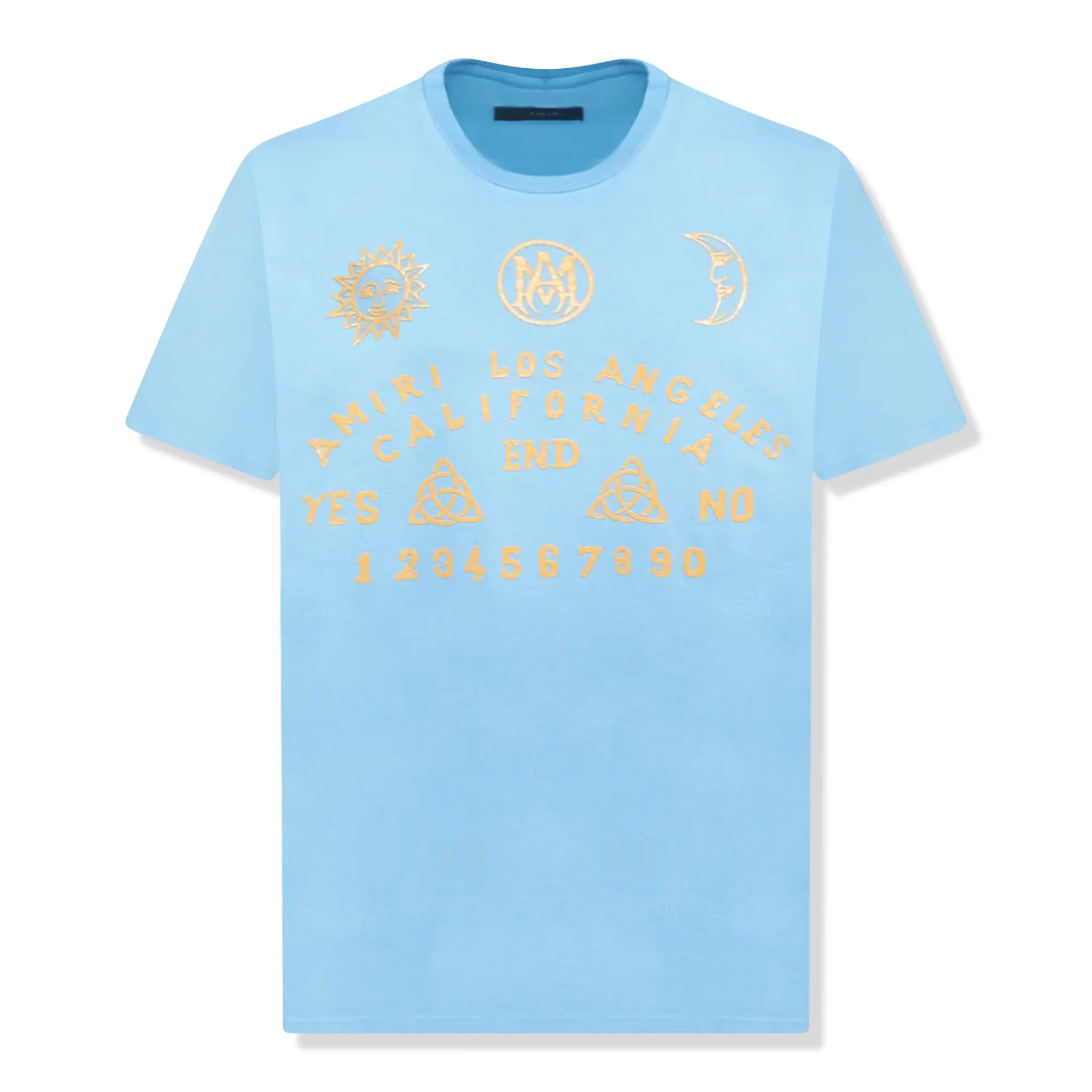 Amiri Carolina Blue T Shirt