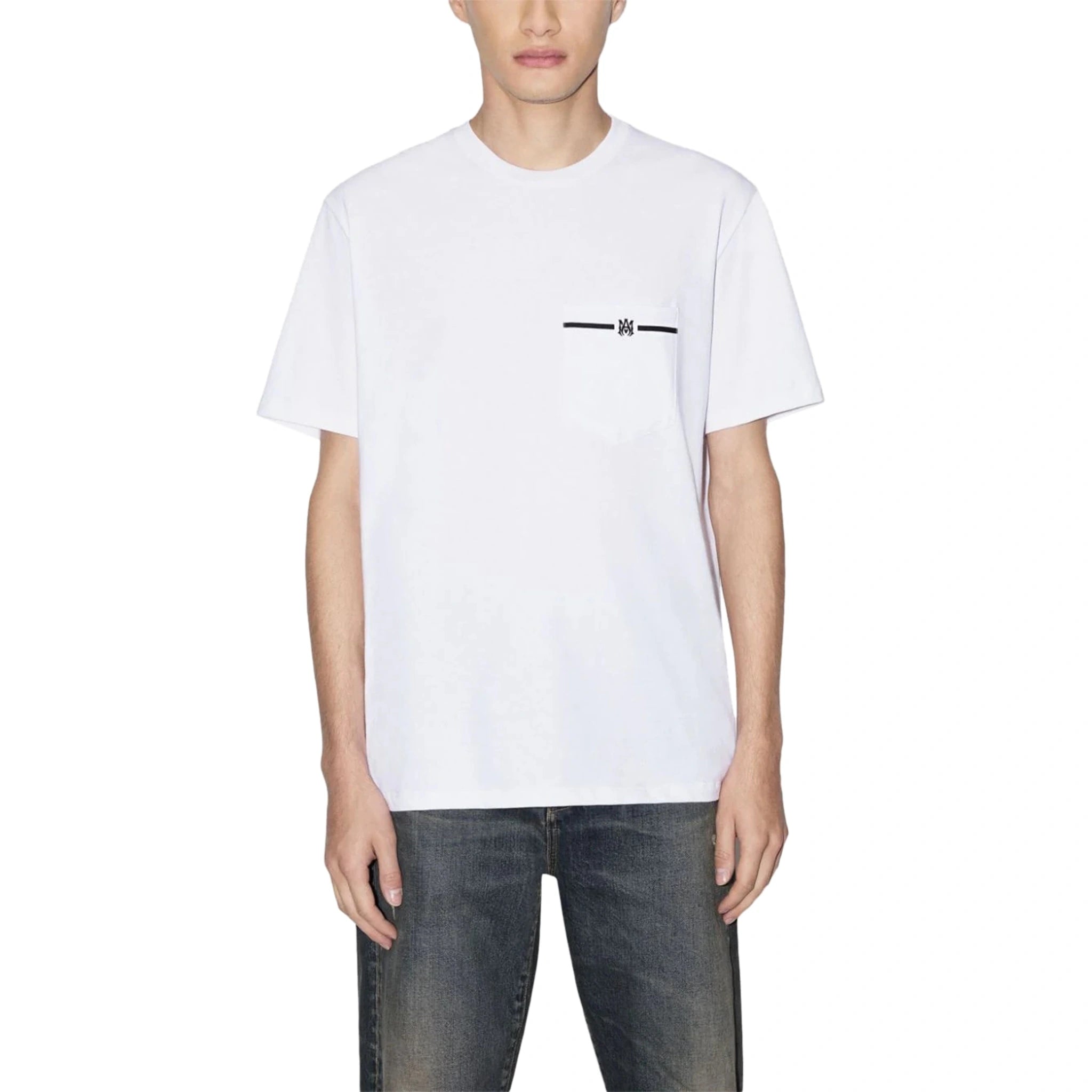 Amiri MA White Pocket T-Shirt