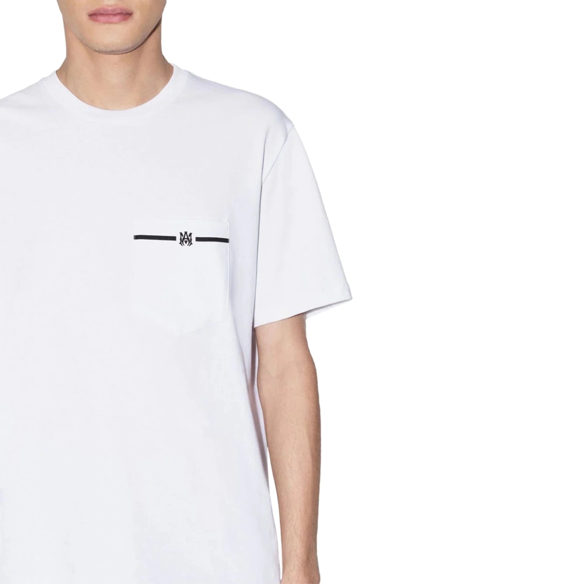 Amiri MA White Pocket T-Shirt