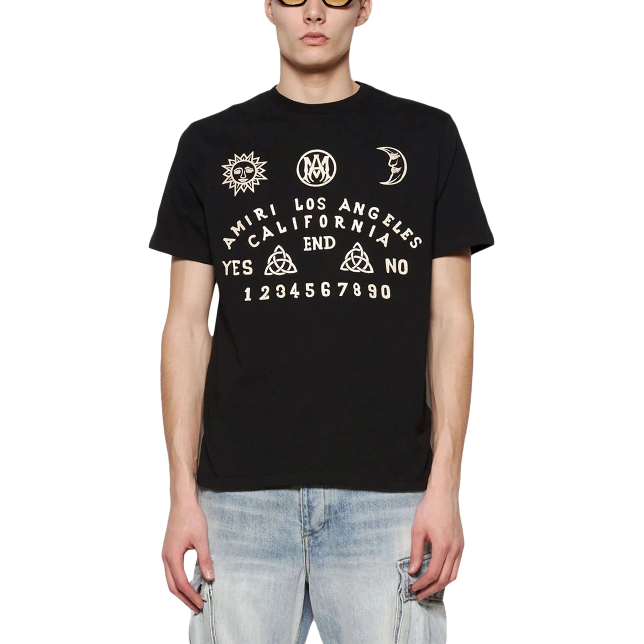 Amiri Ouija Board Black T-Shirt