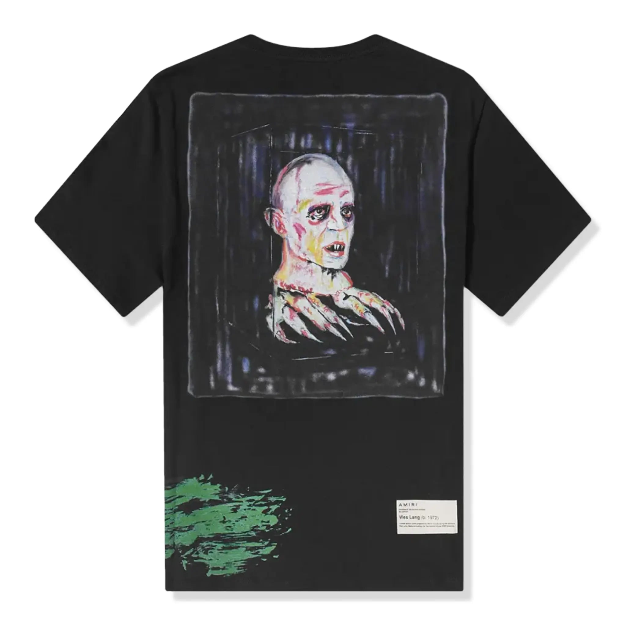 Amiri Wes Lang Blood 38' Black Tee-shirt