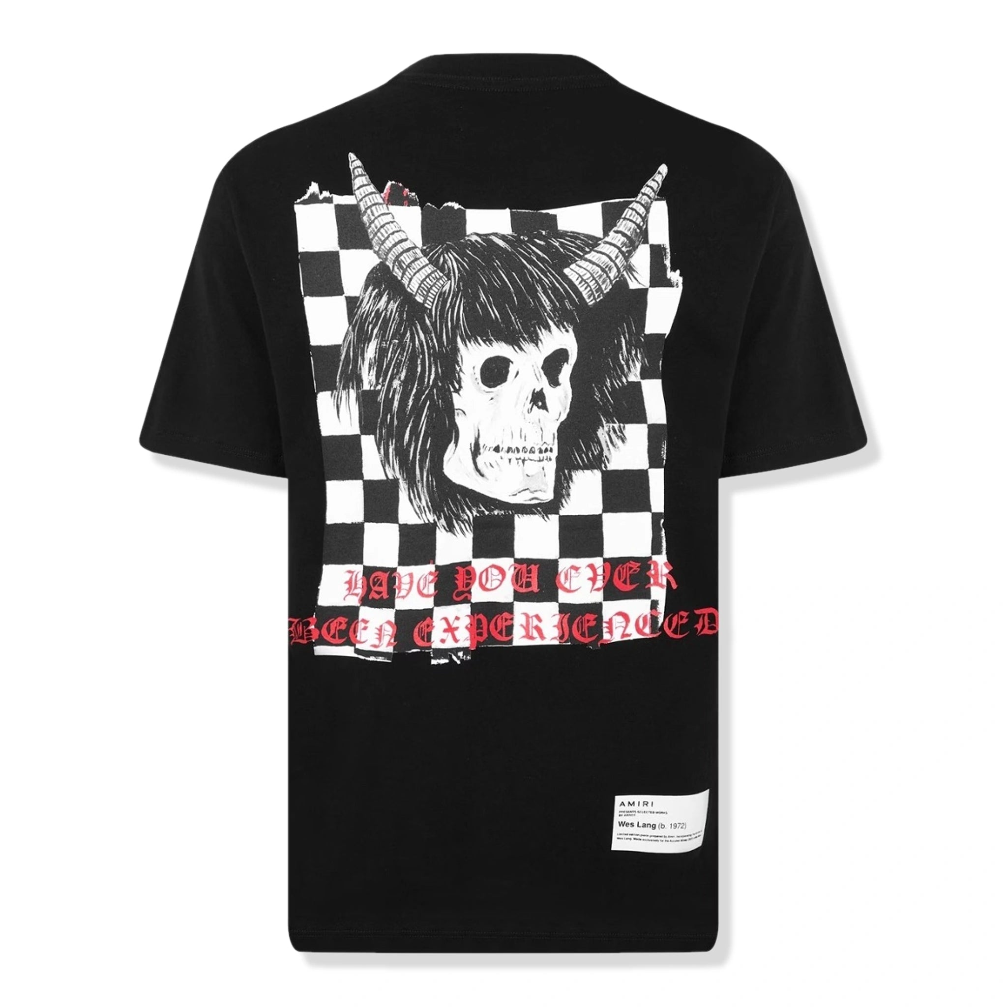 Amiri Wes Lang Skull T-Shirt - Black