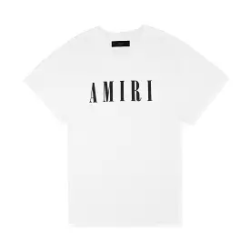 Amiri White Logo T-Shirt