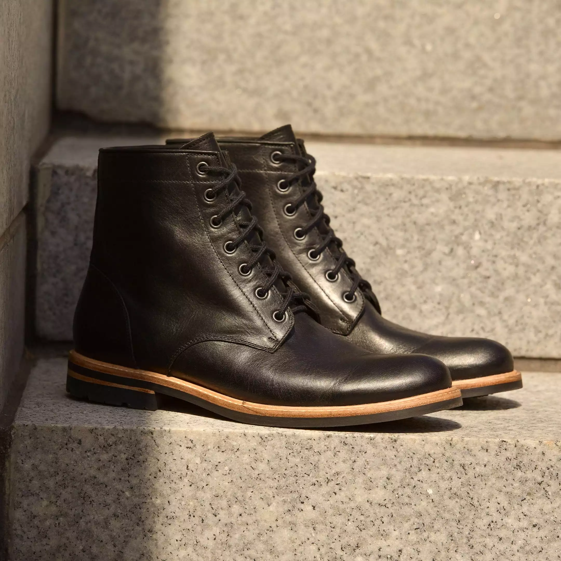 Andres Boot Black - All-Weather Boot.