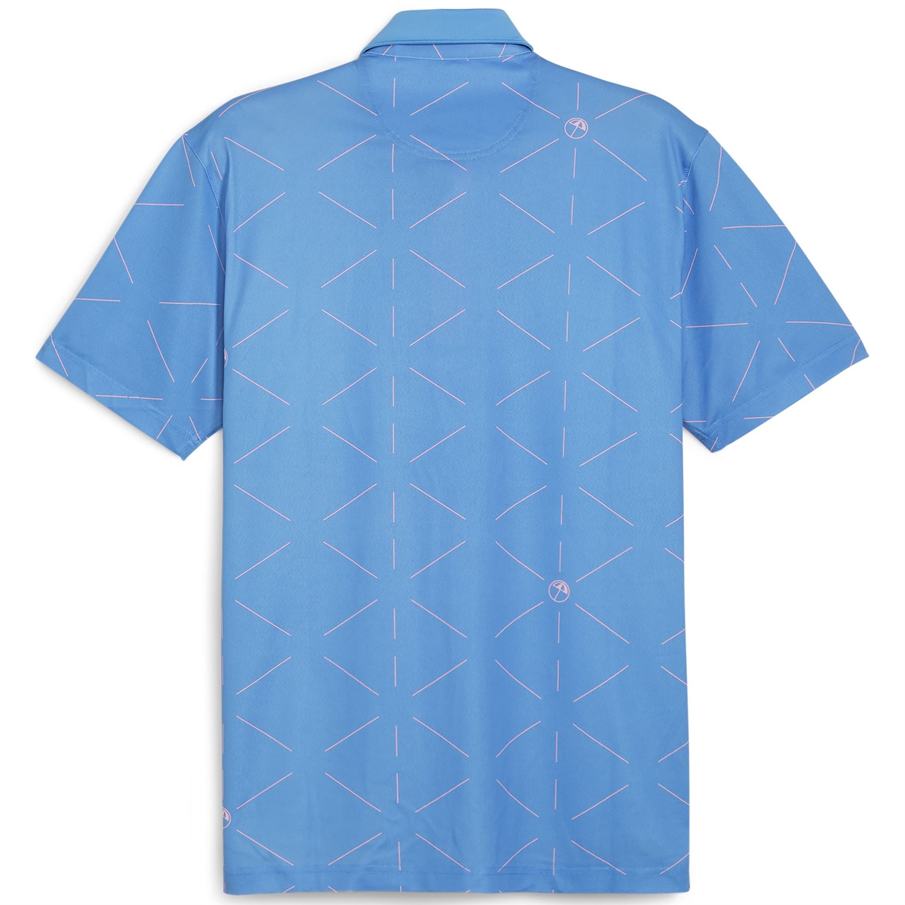 AP Geo Print Polo Blue Skies for SS24 - Shop Now!