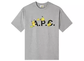 A.P.C. Pikachu T-Shirt Grey