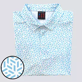 Aqua Weave Polo Shirt