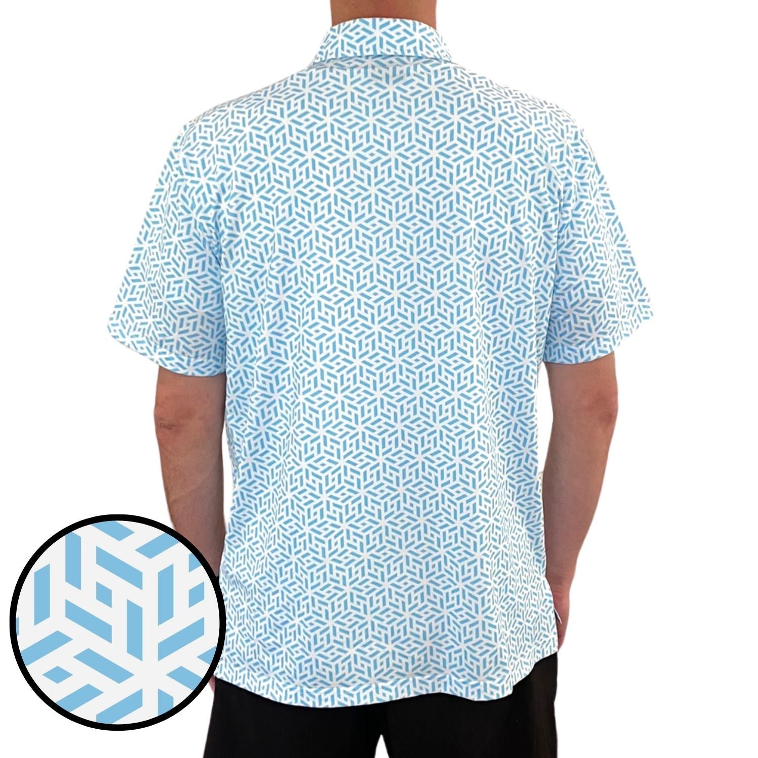 Aqua Weave Polo Shirt