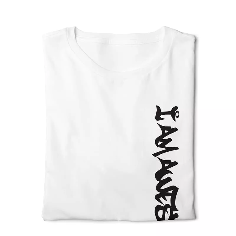 Awesome Digital Graphics T-shirt - White