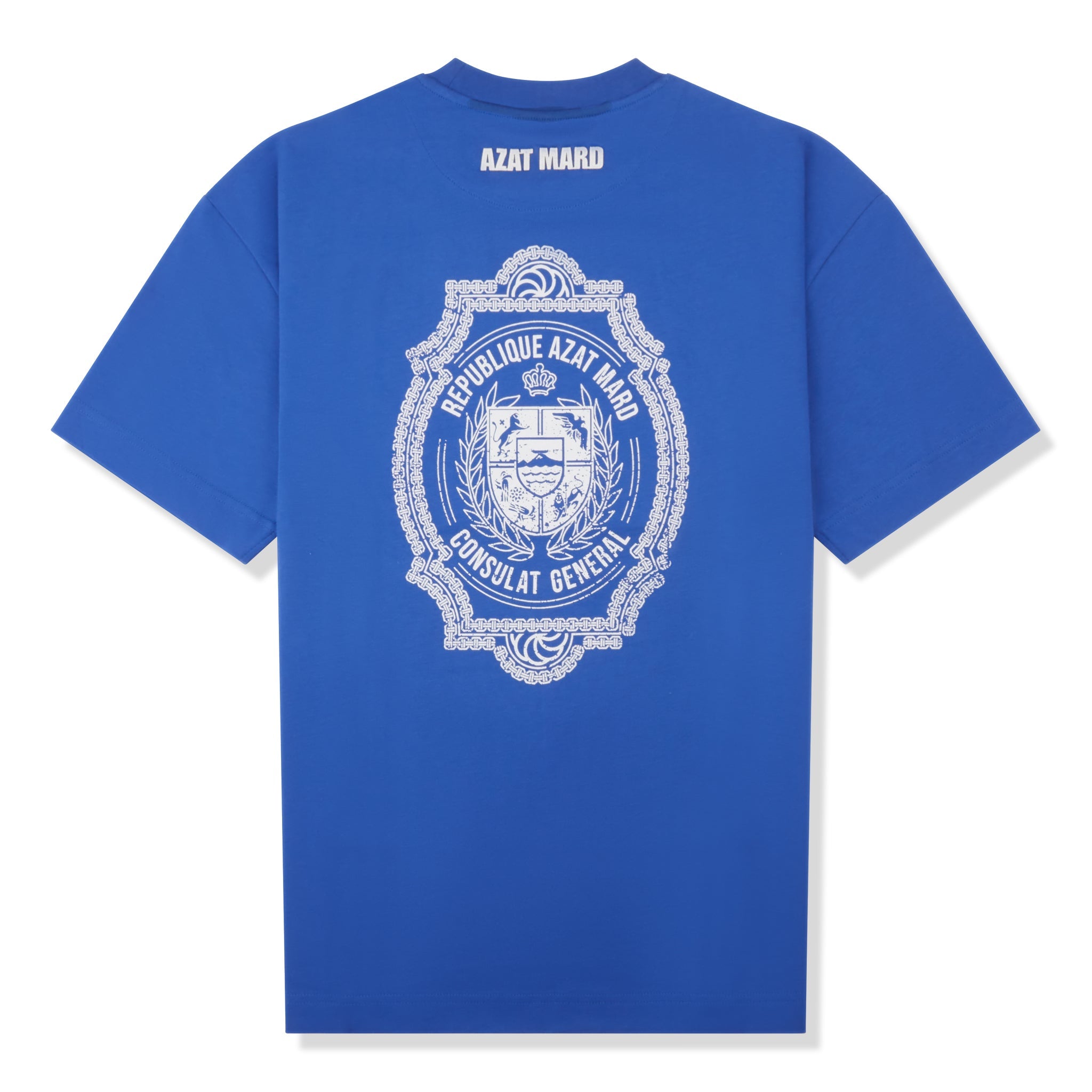 Azat Mard Blue Crest T-Shirt