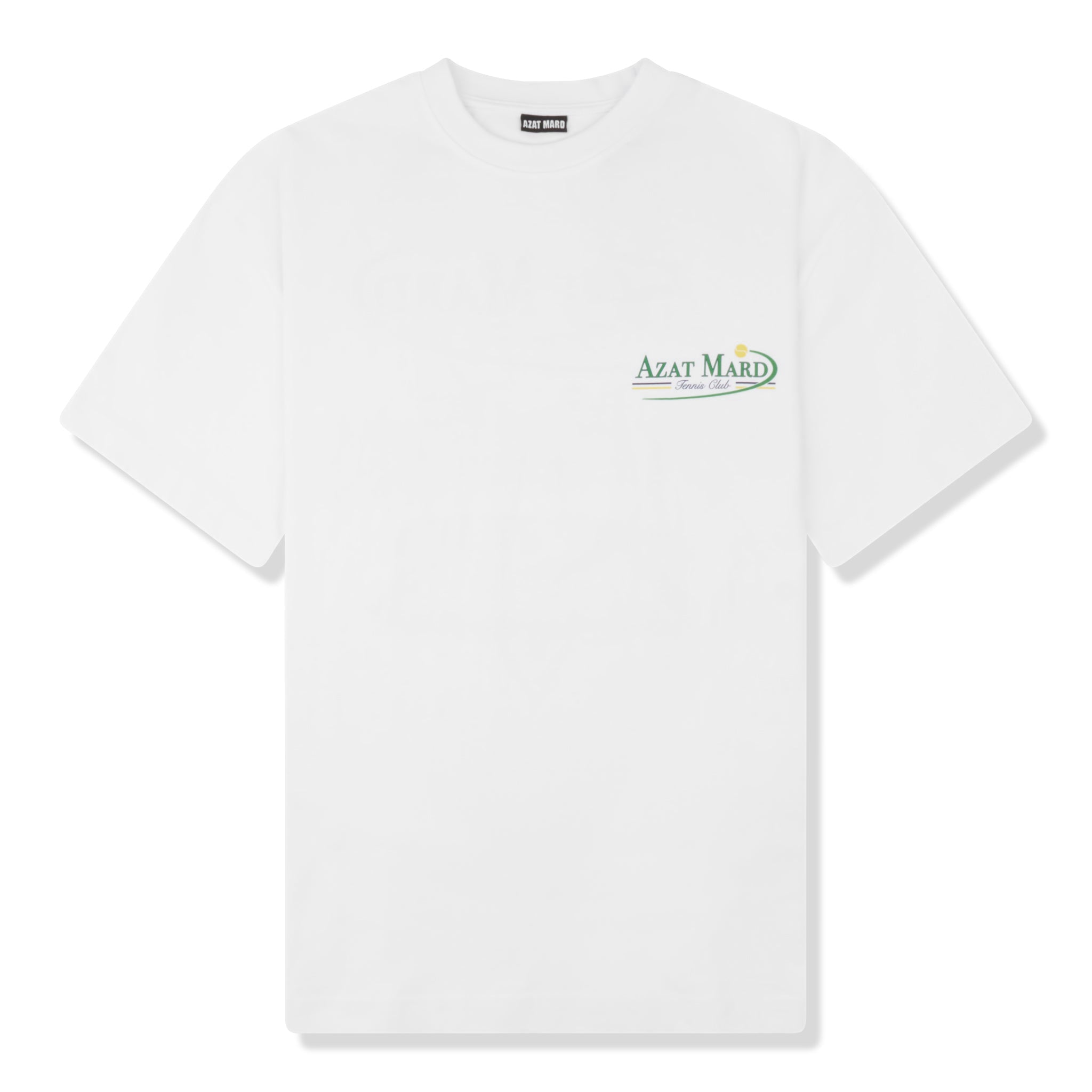 Azat Mard Tennis Club White T-Shirt