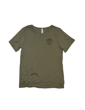 B Street T-Shirt - Green with Black B Street Logo - Limited Stock and Sizes