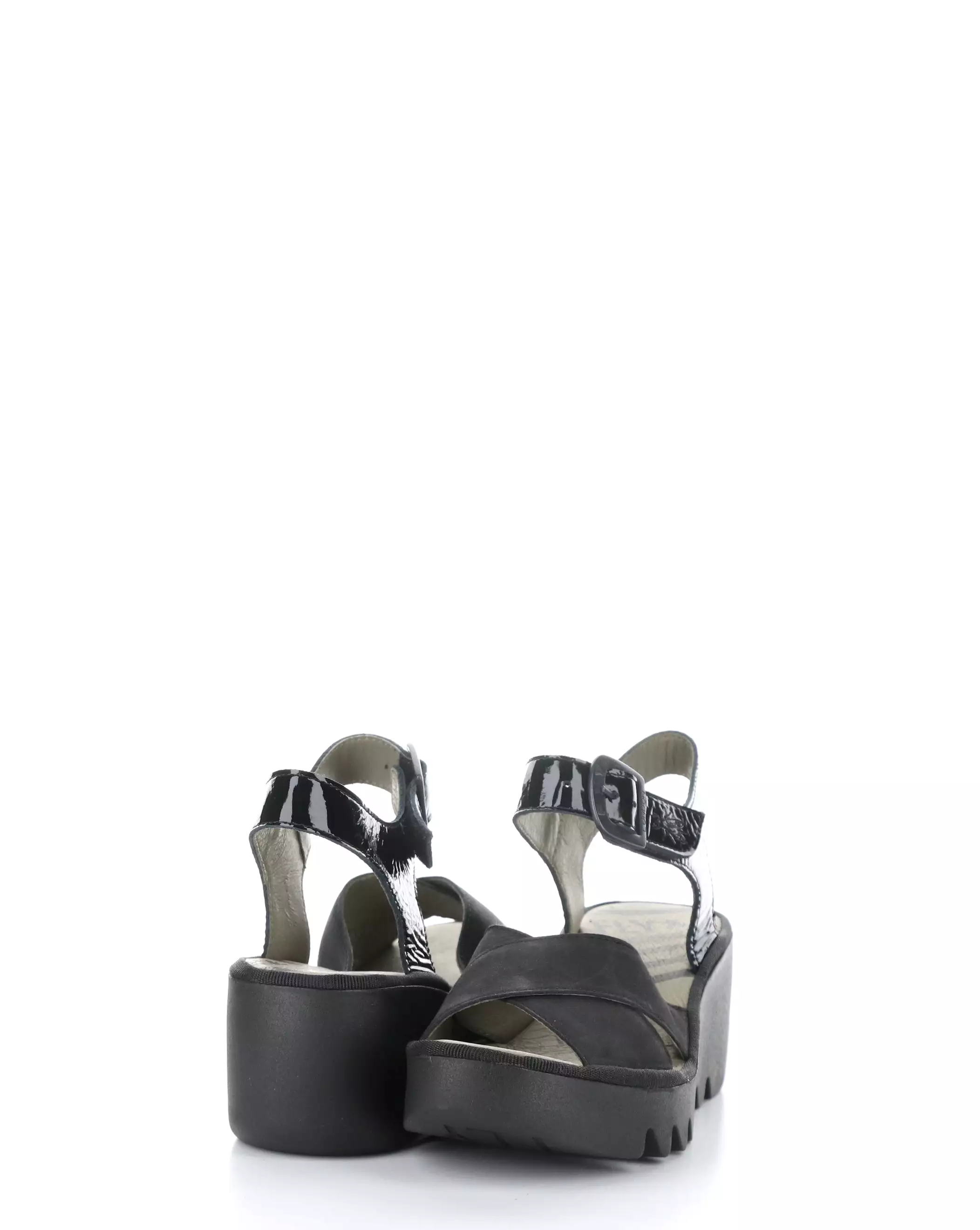 BACE411FLY 000 BLACK Round Toe Sandals - Shop Now!