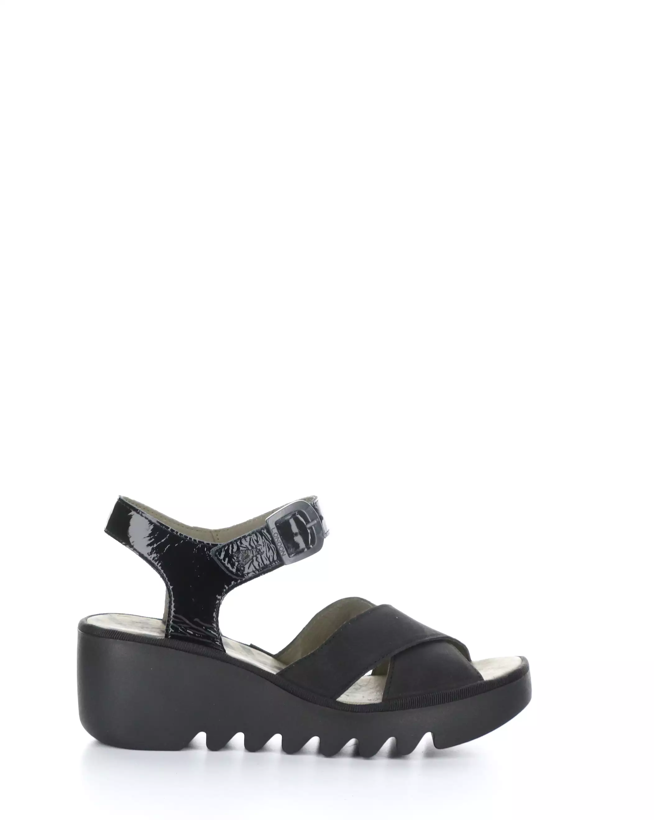 BACE411FLY 000 BLACK Round Toe Sandals - Shop Now!