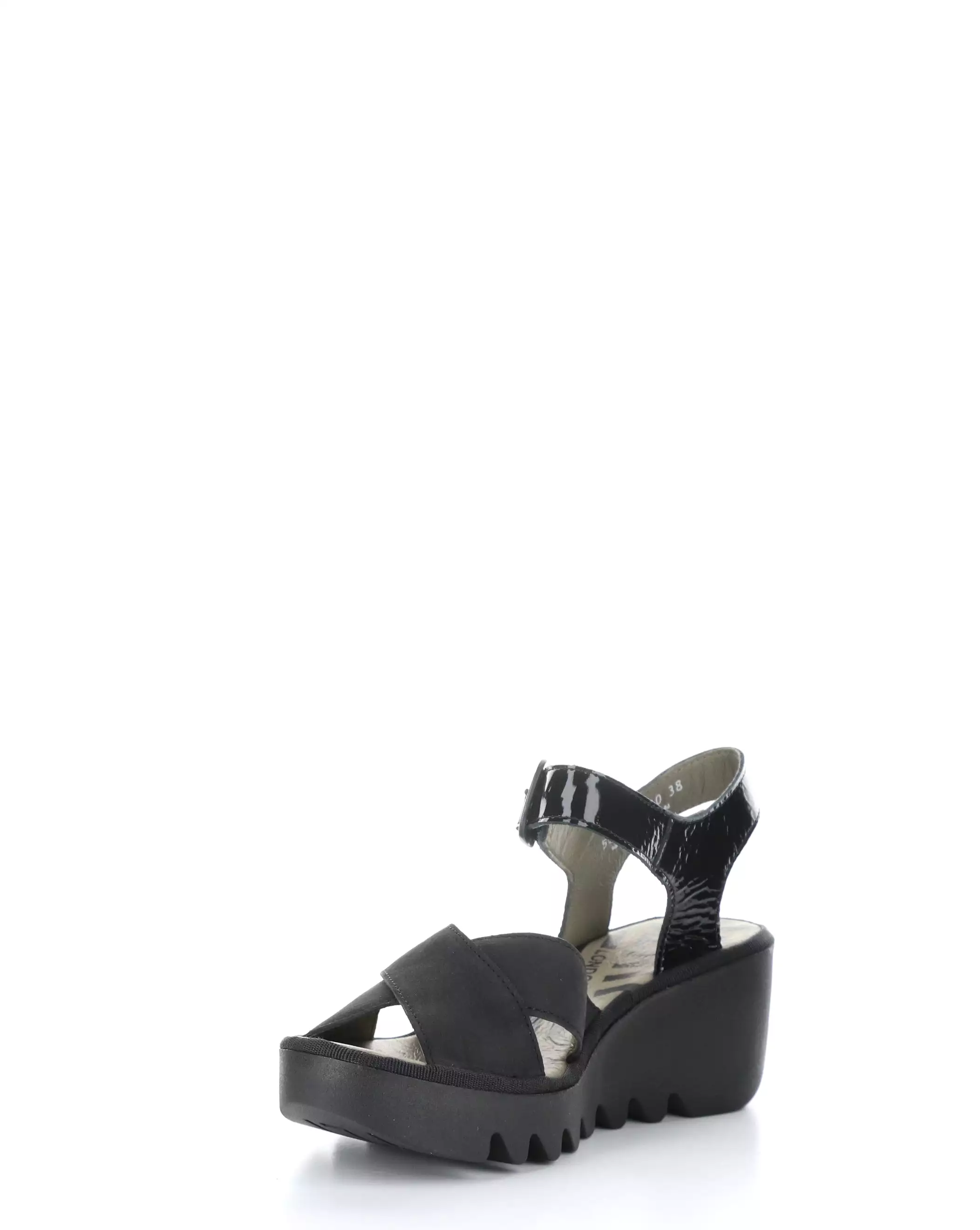 BACE411FLY 000 BLACK Round Toe Sandals - Shop Now!