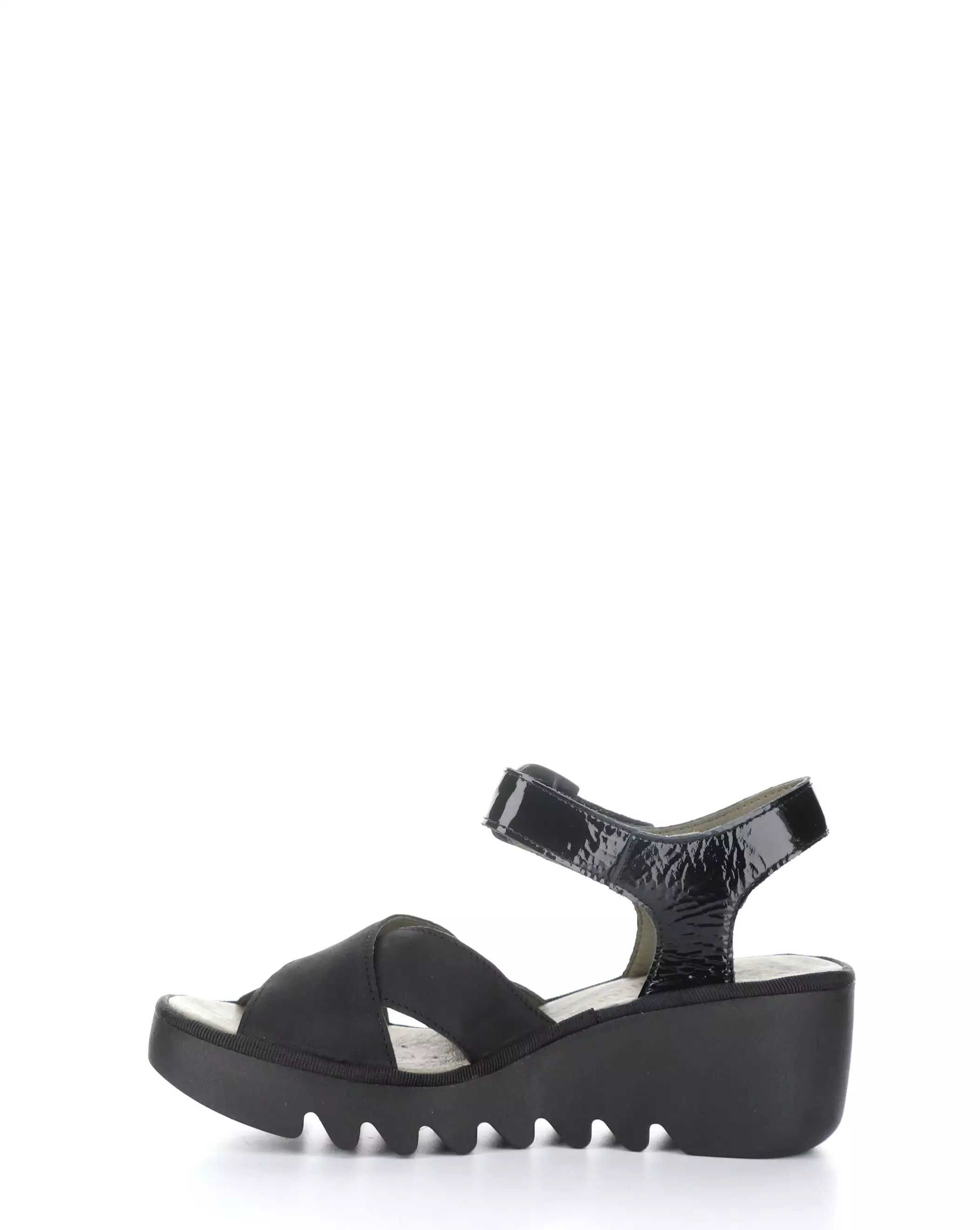 BACE411FLY 000 BLACK Round Toe Sandals - Shop Now!