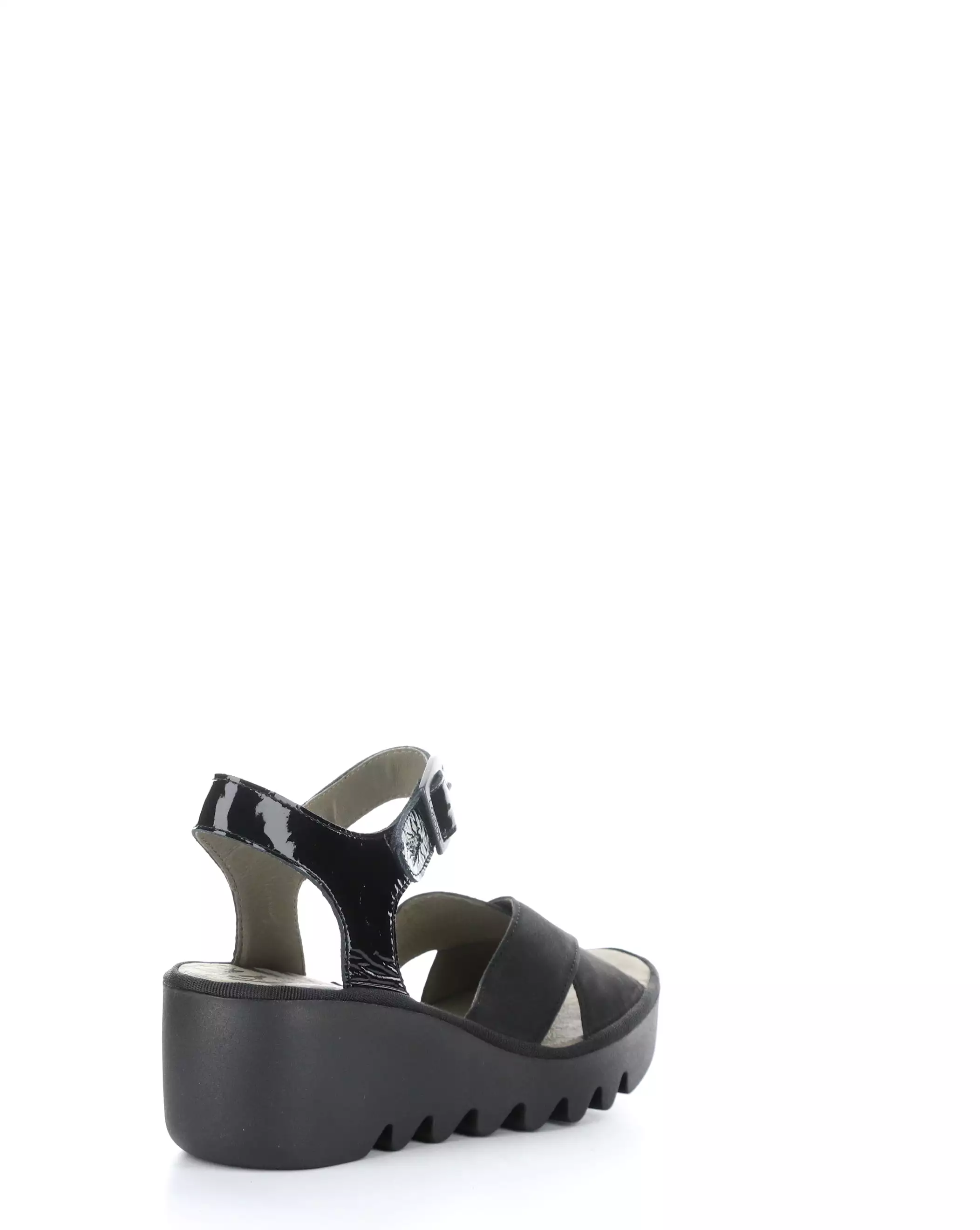 BACE411FLY 000 BLACK Round Toe Sandals - Shop Now!