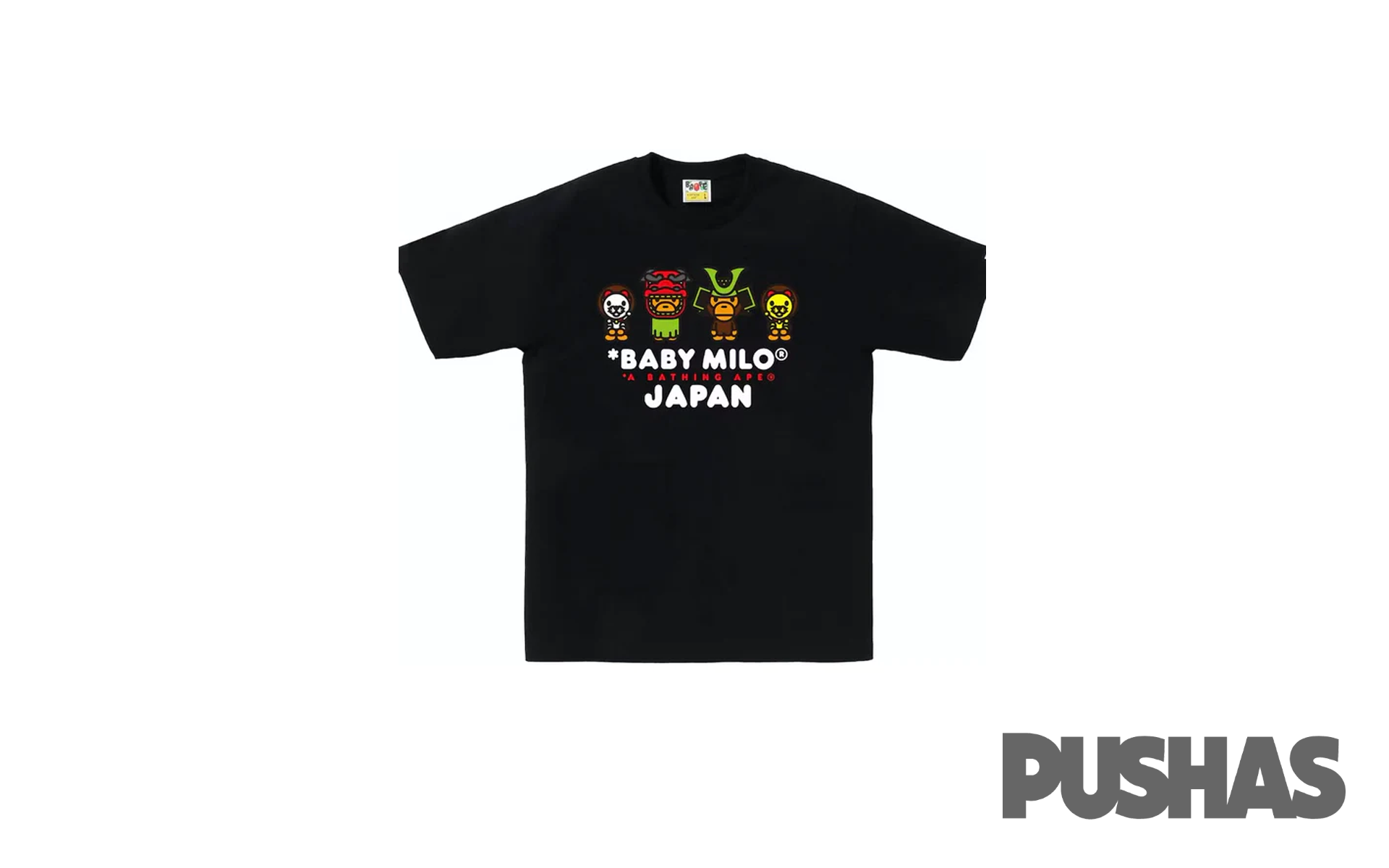 Bape Baby Milo Japan T-Shirt in Black - 2023 - Buy Now