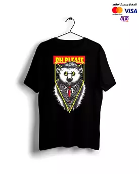 Bear BH T-shirt black - Digital Graphics Basic