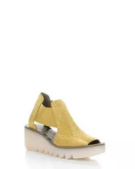 BIGA412FLY 001 HONEY Elastic Sandals