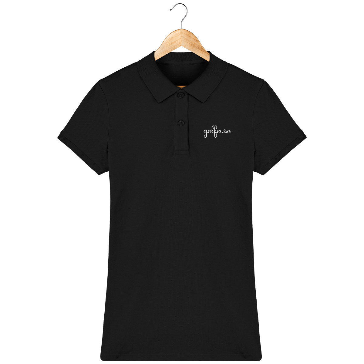 BIO Cotton Embroidered Golfer Polo Shirt