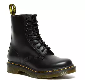 Black Dr. Martens 1460 Smooth Lace Up Boots for Women