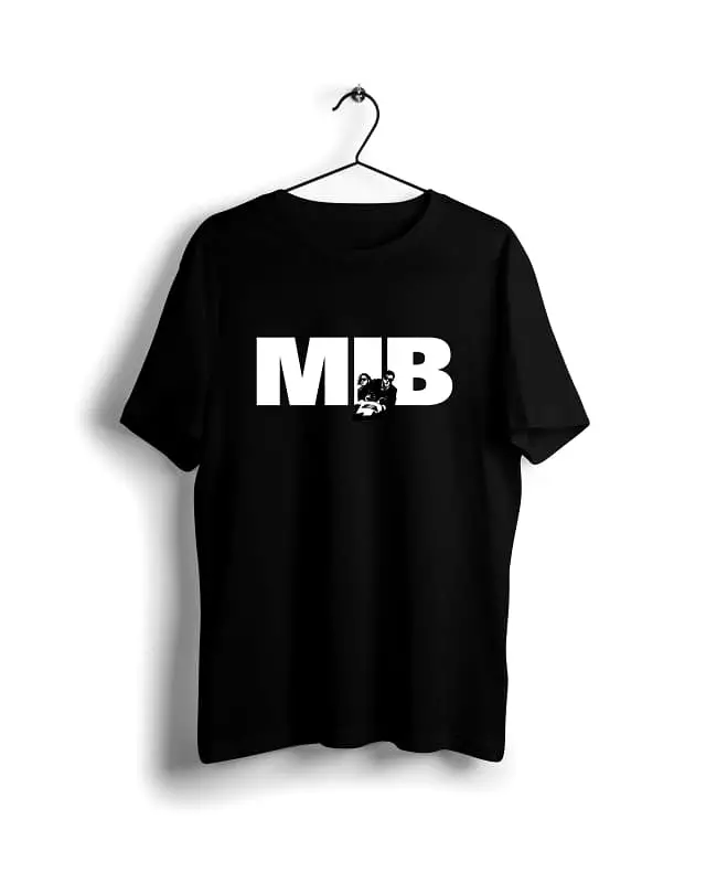 Black Men In Black International T-shirt with Digital Graphics