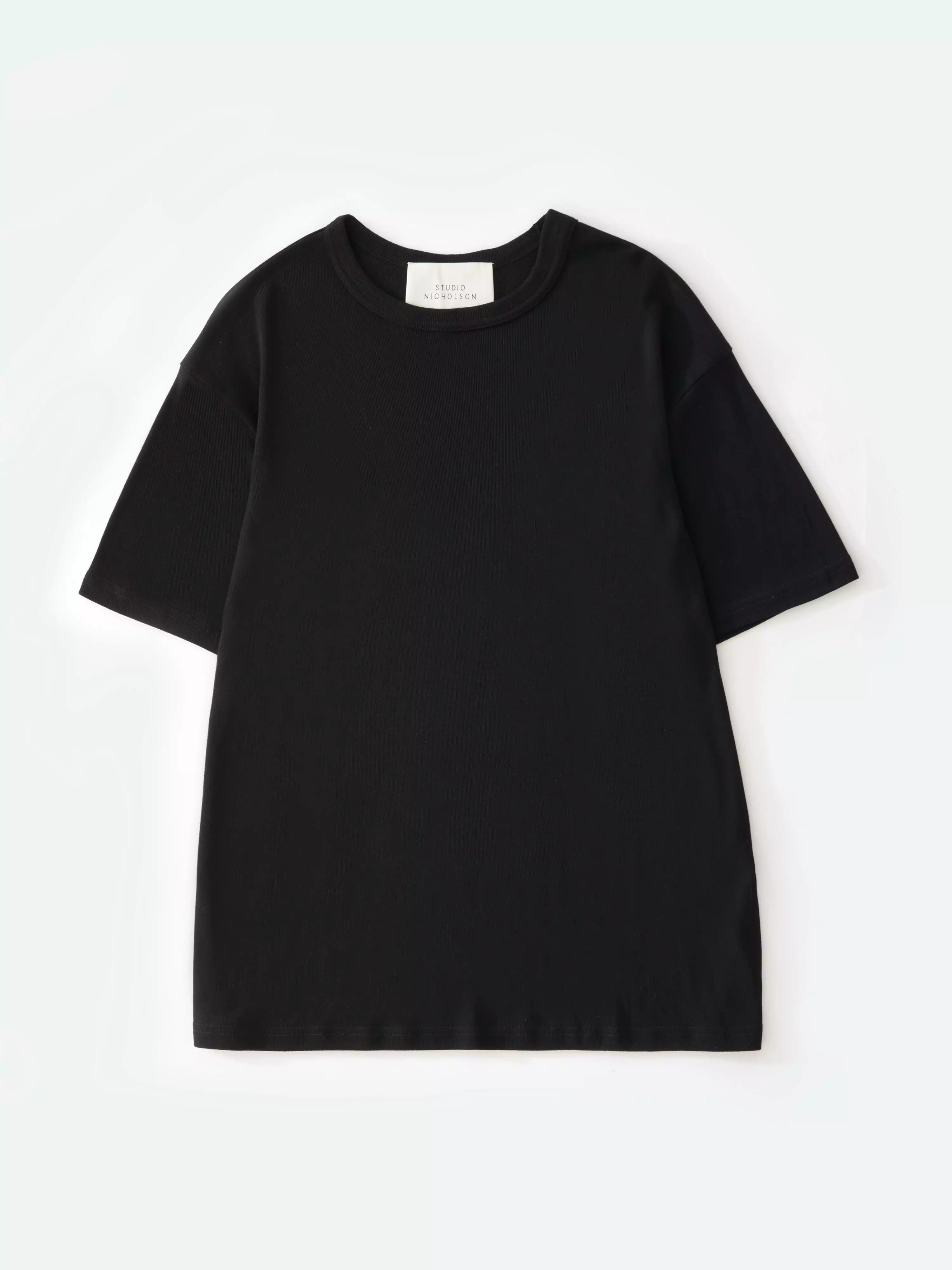 Black Round T-Shirt