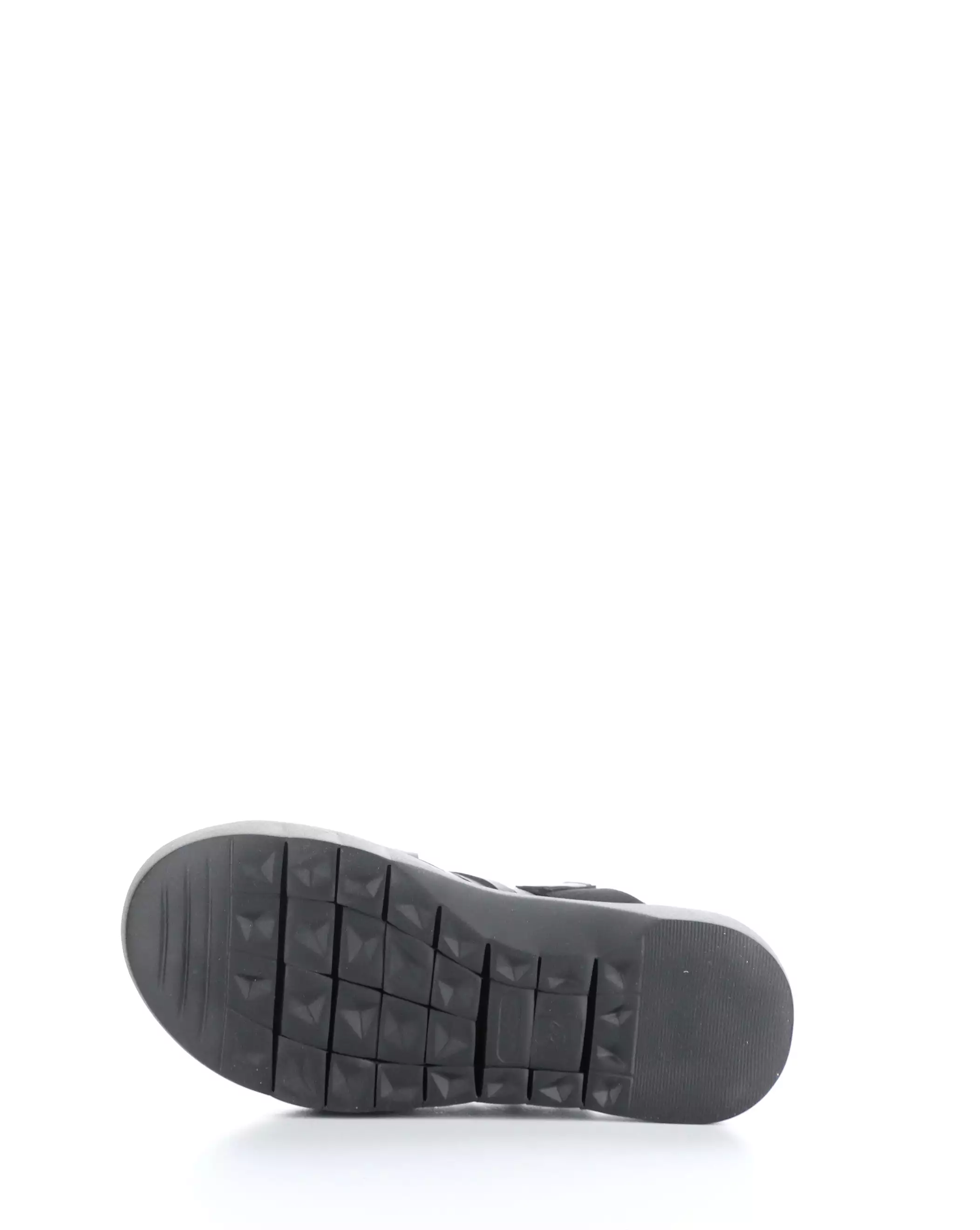 Black Slip-on Sandals