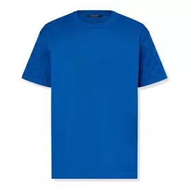 Blue Louis Vuitton Monogram Signature T-Shirt